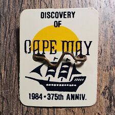1984 Cape May NJ Seasonal Beach Tag New Jersey 375th Anniversary picture