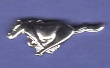 MUSTANG HAT PIN LAPEL PIN TIE TAC BADGE #0318 SILVER picture