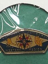 VINTAGE BOY SCOUTS OF AMERICA BSA NATIONAL JAMBOREE WESTERN REGION PIN picture
