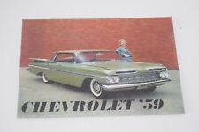 *Original* 1959 Chevrolet Fold Out Sales Brochure  picture