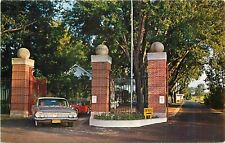 c1960 Entrance to American Baptist Assembly, Green Lake, Wisconsin Postcard (B) picture
