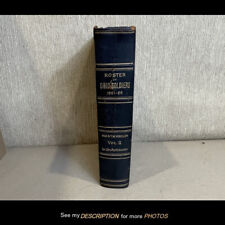 1886 Civil War Roster of Ohio Soldiers 1861-65 Volume II Book picture