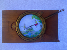 Mechanical Animation Magic Lantern Lever Slide dated 1890 picture
