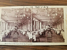 Stereoview Baldwin Hotel Dining Room Interior San Francisco CA 1880s continent picture
