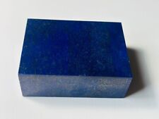 Lapis Lazuli Jewelry Box Natural Color Hand Carved Crystal Stone, Size-M. picture
