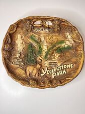 Vintage Yellowstone Park Collector's Tray - H.H. Tammen Made in the USA picture