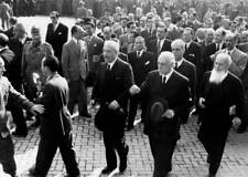Italy Milan Enrico De Nicola At The Opening Of The Milan Fair 1946 OLD PHOTO picture