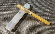 Countycomm Maratac Brass Embassy Pen REV 5 Made in USA Cage# 5VKB6  picture