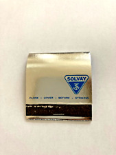 Vintage Matchbook Allied Chemical Solvay Process Division Complete w/Matches picture