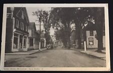 Queen Street Bridgetown Nova Scotia Canada 1949 Posted Postcard picture