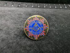 1996 Grand Lodge of Dayton Ohio Lapel Pin Masonic Freemason Pinback Vintage picture