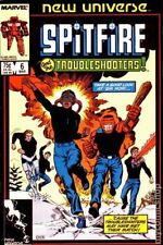 Spitfire and the Troubleshooters #6 VG/FN 5.0 1987 Stock Image Low Grade picture