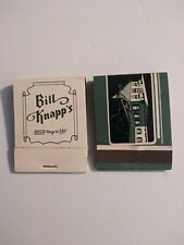 Vintage Matches From Bill Knapp's Ann Arbor Michigan Lot Of 2 picture