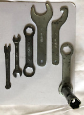 Vintage Yamaha Tool lot (6) 10&12, 19&22, 22&24 long, 32 and other pieces. picture