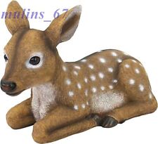 Darby, The Forest Fawn Baby Deer Statue, full color picture