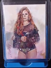 AP6 - Amy Adams #2 ACEO Art Card Signed by Artist 50/50 picture