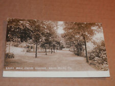 GRASS VALLEY CA - EARLY REAL PHOTO POSTCARD - GRASS WALK EMPIRE GROUNDS - NEVADA picture