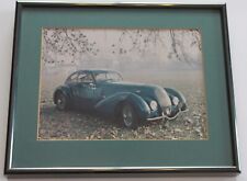 Framed picture of a '38 Bentley Embiricos Pualin from AUTO Quarterly, lot 115 picture
