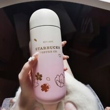 2024 Starbucks Original China Sakura Pink White Vacuum Cup 12oz Gradient Thermos picture