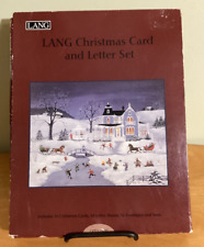 Lang Christmas Card & Letter Set Winter Sleigh Ride - Artwork by Mary Singleton picture