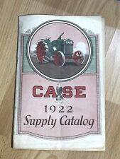 Vintage 1922 Case Supply Catalog Genuine picture