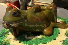 Vtg Sassy Frog Or Toad Signed Ceramic picture
