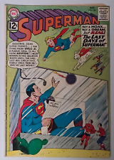 SUPERMAN #156 (DC 1962) SILVER AGE EST~G+(2.5) THE LAST DAYS OF SUPERMAN LEGION picture
