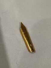 Vintage Sengbusch Pen Nib Medium No. 16 Gold Plated picture