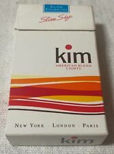 Vintage Kim Lights Filter Cigarette Cigarettes Cigarette Paper Box Empty picture