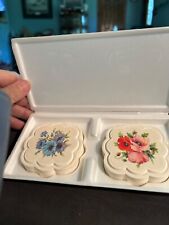 NEW VTG AVON COUNTRY GARDEN GORGEOUS FRAGRANT DECALED SOAPS (2) picture