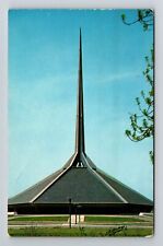 Columbus IN-Indiana, North Christian Church, Vintage Postcard picture