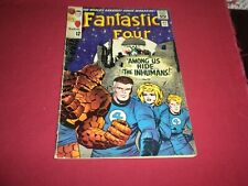 BX8 Fantastic Four #45 marvel 1965 comic 5.0 silver age 1ST INHUMANS SEE STORE picture