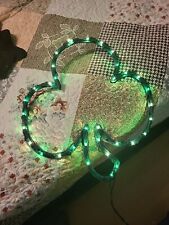 Lighted Shamrock With 35 Mini Lights Window Decoration  picture