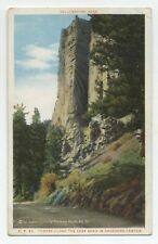 WY ~ Shoshone Canyon Towers CODY Wyoming c1920's Yellowstone Park Postcard  picture