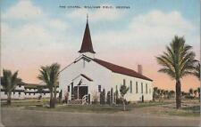 Postcard The Chapel Williams Field Arizona AZ 1945 picture