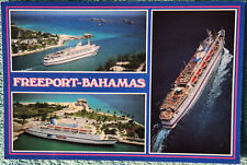 Freeport Grand Bahama Island 1980's Unused Vintage Postcard picture