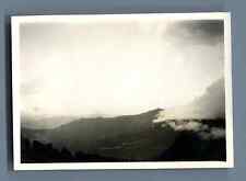 Pakistan, Murree, Cloud View Vintage Silver Print.  d'e Silver Print picture