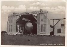 Graf Zeppelin Vintage Postcard Set of Four Posted to Camp Arcadia in Maine picture