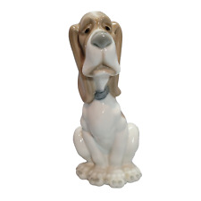 Lladro Daisa Nao Sad Hound Dog  #4618  Porcelain Figurine Mint picture