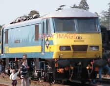 PHOTO  CLASS 90 90128 EXETER RAILFAIR MAY 1994 - ON 1ST MAY 1994 BRITISH RAIL IN picture
