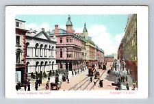 Belfast Northern Ireland, Royal Avenue, Trolleys, Horse & Wagon Vintage Postcard picture