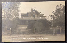 Residence of Geo Manhart Sedalia Colorado RPPC 1911 picture