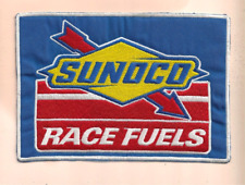 NEW 5 X 7 1/8 INCH SUNOCO RACE FUELS IRON ON PATCH  picture