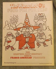 VIntage 1977 Campbell Soup Company Wizard of O's Coloring Book 15 pages picture
