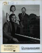1987 Press Photo Paul Hersh, Daniel Kobilka and Laszlo Varga - orp15599 picture