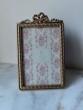 5X7 Picture Frame, Antique Ornate Gold Ginkgo Leaf Photo Frame, Table To picture