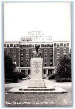 Longview WA Postcard RPPC Photo Robert A. Long Memorial Hotel Monticello c1940's picture