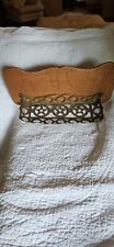 Antique Brass Tray Wall Shelf picture