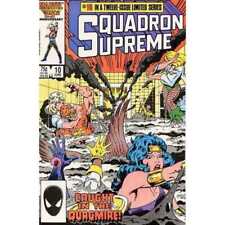 Squadron Supreme #10 1985 series Marvel comics NM minus [g` picture