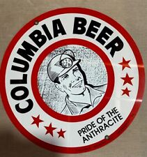 Columbia Beer Coal Mining Premium Quality Vintage  Reproduction Garage Sign picture